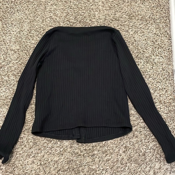 Fitted black cardigan - Picture 2 of 4
